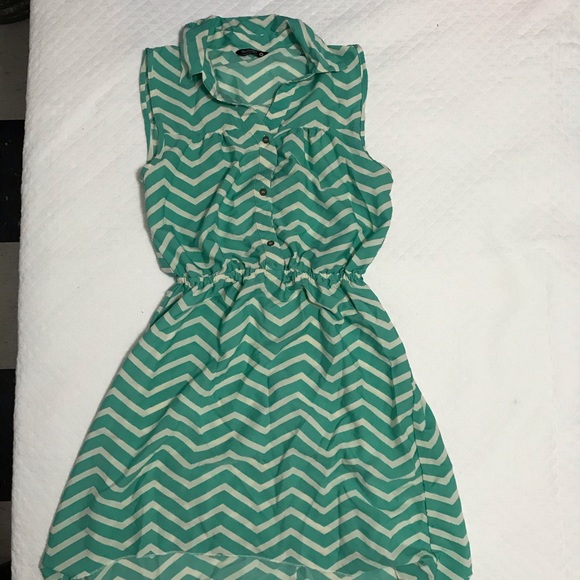 Mint and cream dress - Picture 1 of 3